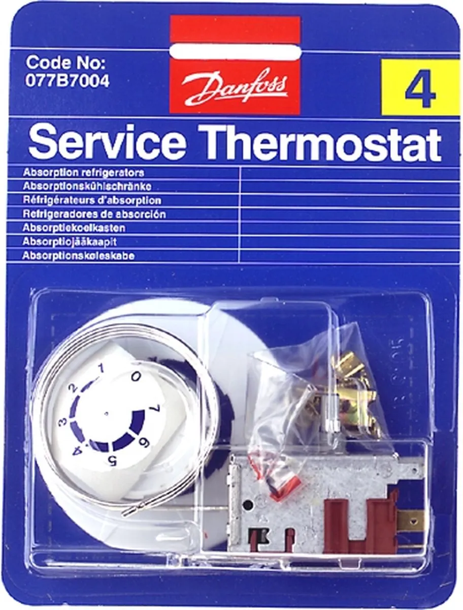 DANFOSS - THERMOSTAAT DANFOSS NR4 ABSORPTIE - 077B7004