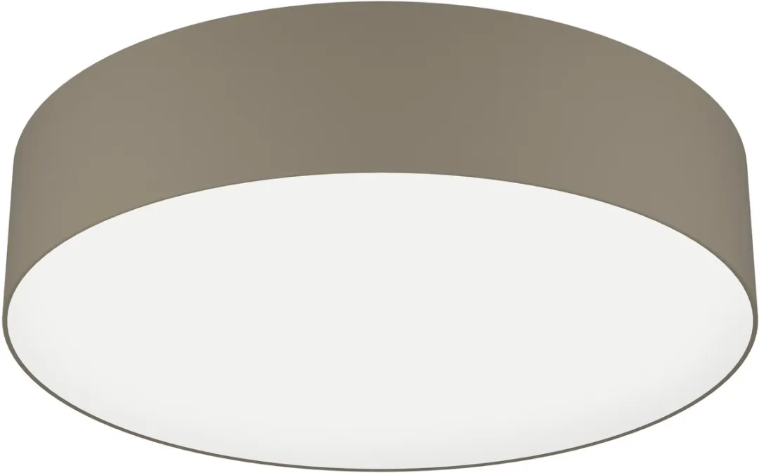 EGLO connect.z Romao-Z Smart Plafondlamp - Ø 57 cm - Wit/Taupe - Instelbaar RGB & wit licht - Dimbaar - Zigbee