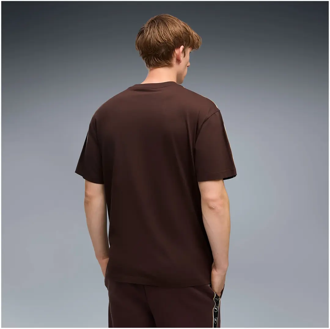 PUMA ESS Elevated Tape Relaxed Tee - Bruin - afbeelding 4 van 6