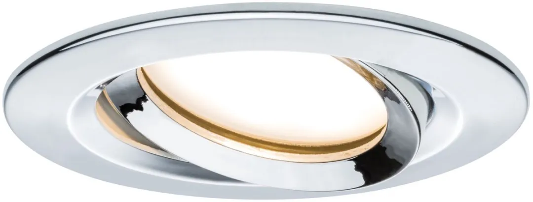Paulmann Nova Coin Basisset LED-inbouwlamp 3x6W 470lm 2700K - Chroom