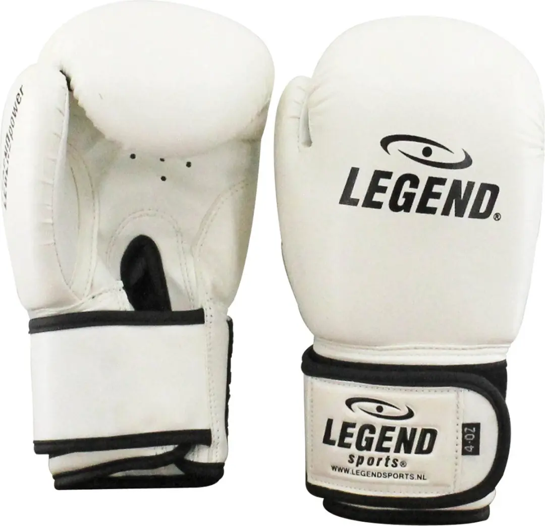 Legend Bokshandschoenen Junior Wit Maat 6