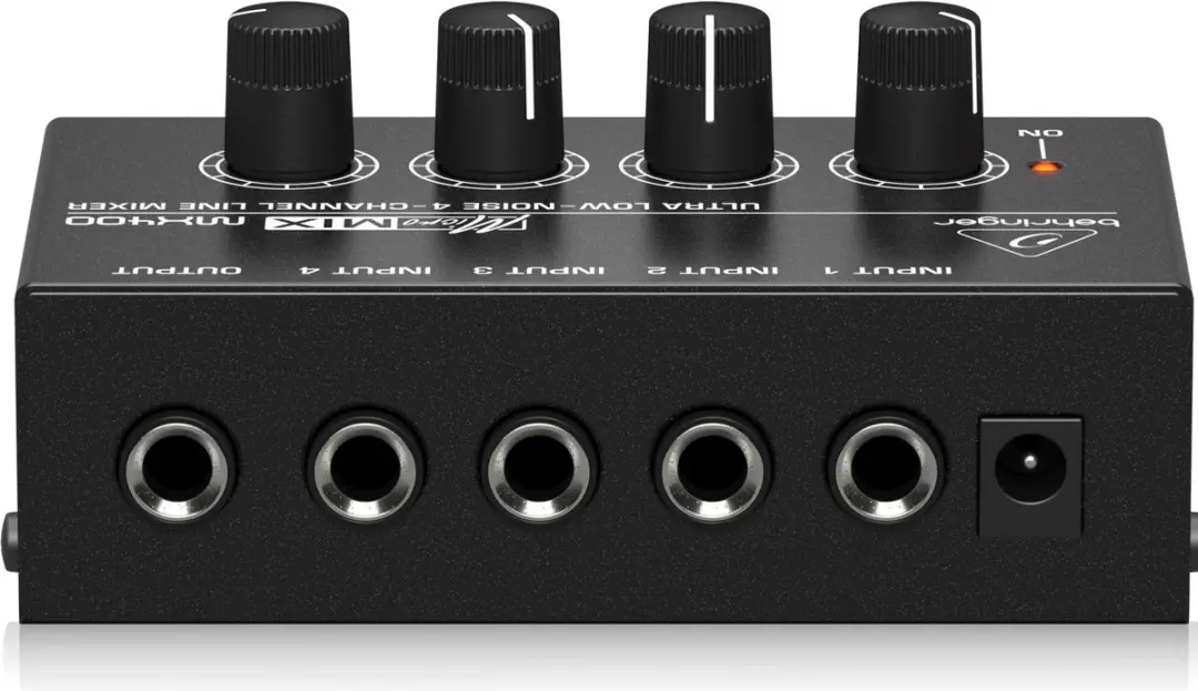 Behringer MicroMix MX400 Lijnmixer - 4 Kanalen - afbeelding 2 van 2