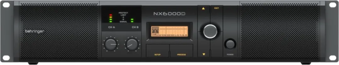 Behringer NX6000D Stereoversterker - afbeelding 2 van 4