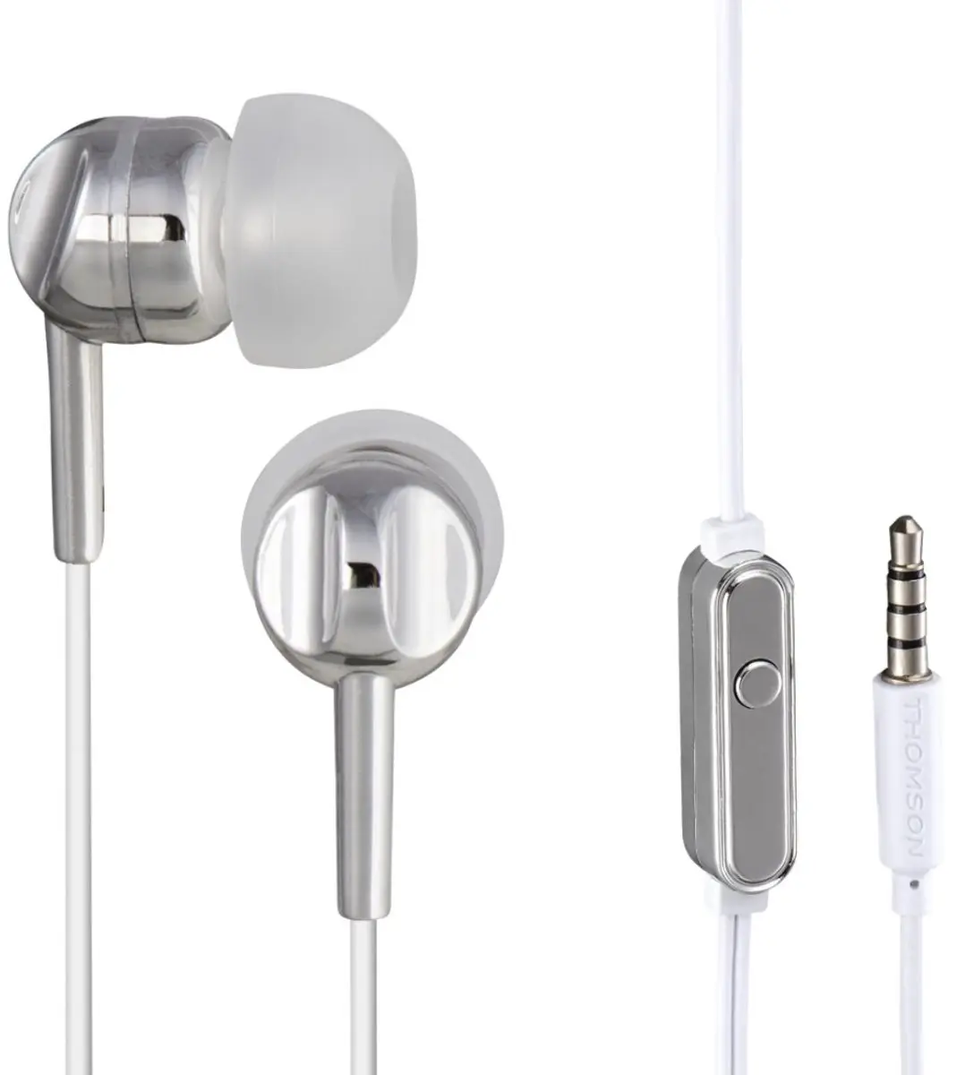 Thomson Hoodftelefoon In-ear EAR3025 Zilver