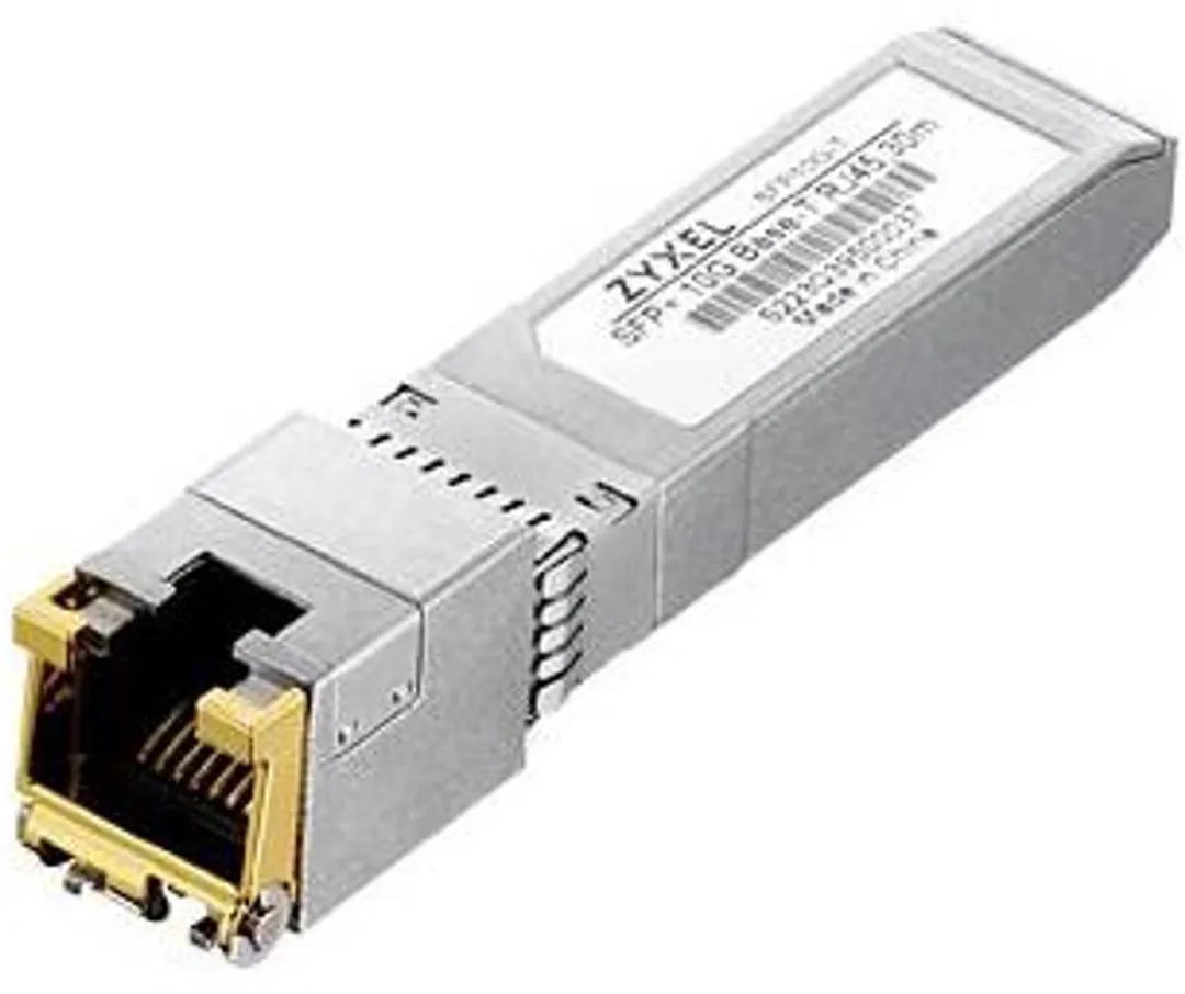 Zyxel SFP10G-T-ZZ0101F netwerk transceiver module Vezel-optiek SFP