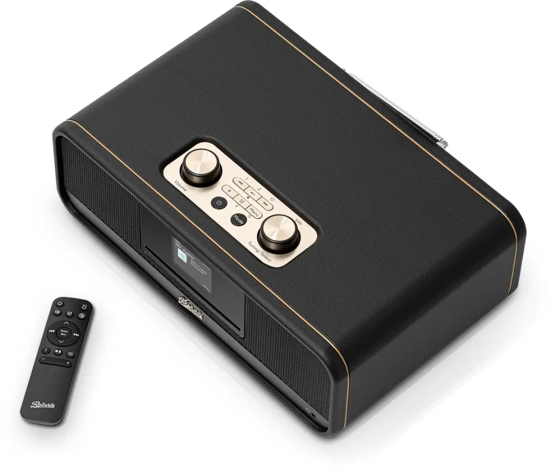 Roberts Radio Revere 300 Home audio-minisysteem Zwart
