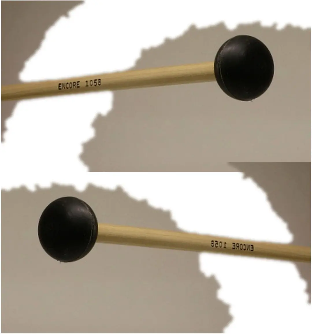 Encore Mallets 105B 1″ Oval Soft Rubber Drumstokken voor marimba, percussie, w
