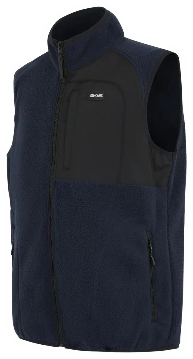 Regatta Frankie Teddy Fleece Bodywarmer Heren - Blauw - M - afbeelding 2 van 6