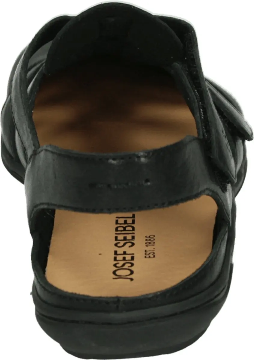 Josef Seibel Caitlyn 01 Dames Sandalen - Zwart - 39 - afbeelding 4 van 4