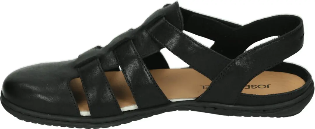 Josef Seibel Caitlyn 01 Dames Sandalen - Zwart - 39 - afbeelding 3 van 4