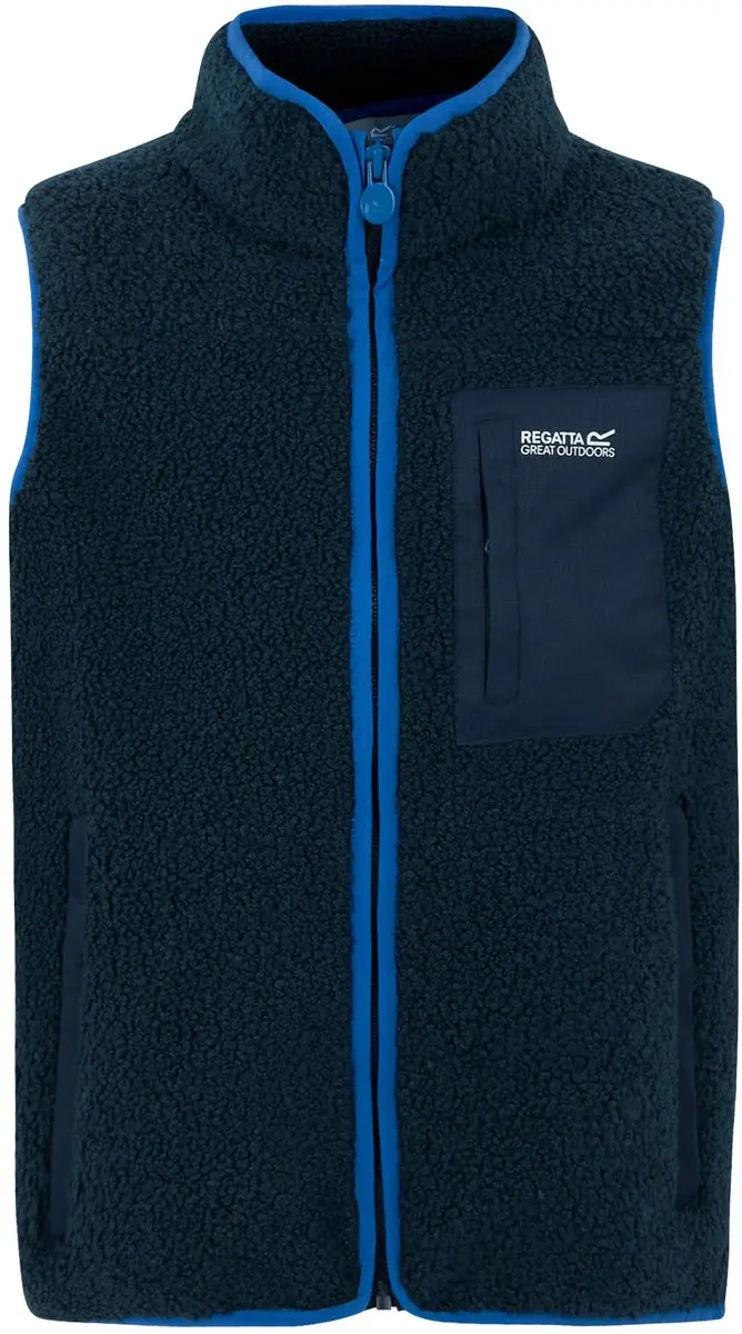 Regatta Frankie Kinder Fleece Bodywarmer - Blauw - 176 - afbeelding 4 van 6