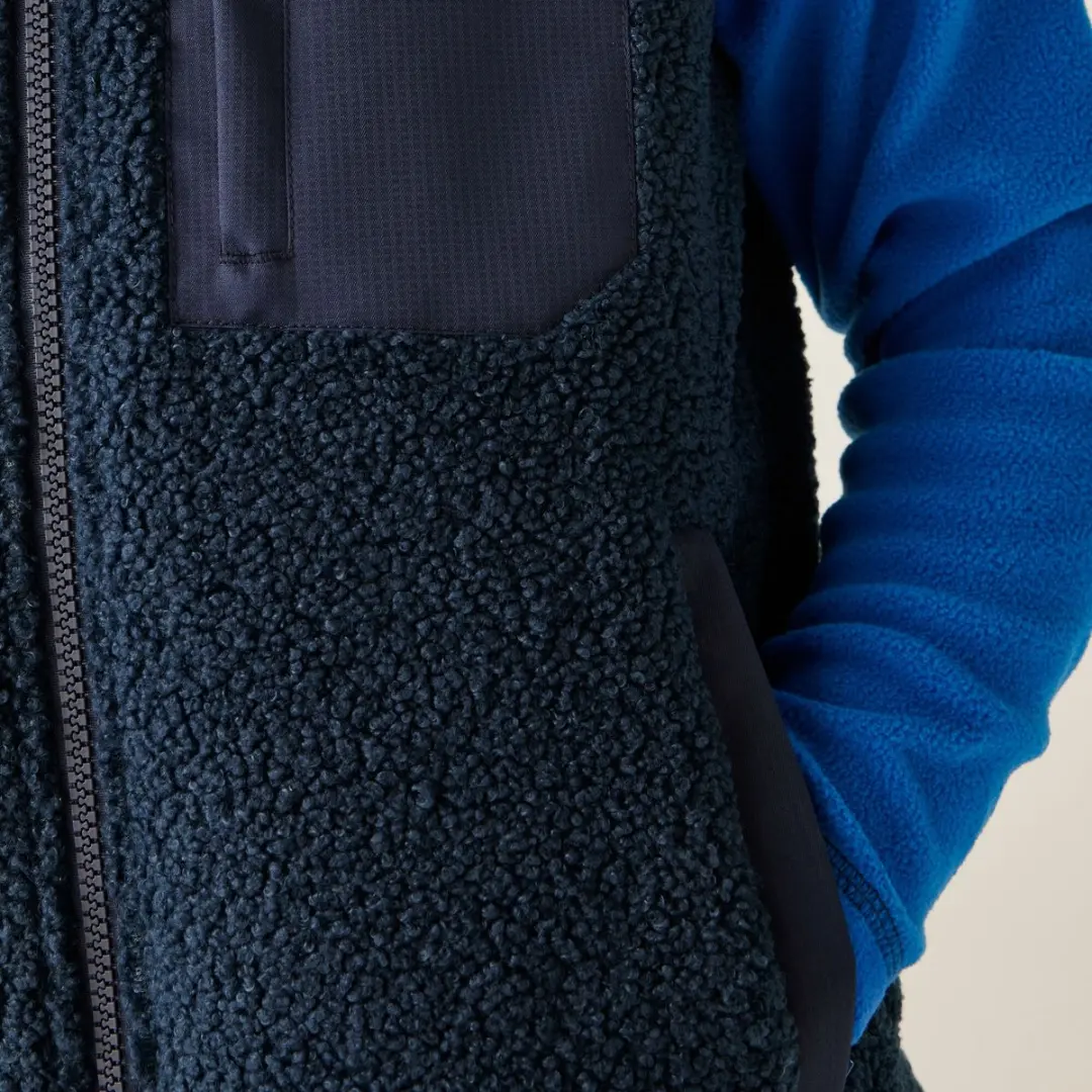 Regatta Frankie Kinder Fleece Bodywarmer - Blauw - 176 - afbeelding 2 van 6