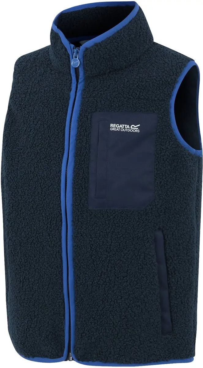 Regatta Frankie Kinder Fleece Bodywarmer - Blauw - 176 - afbeelding 6 van 6