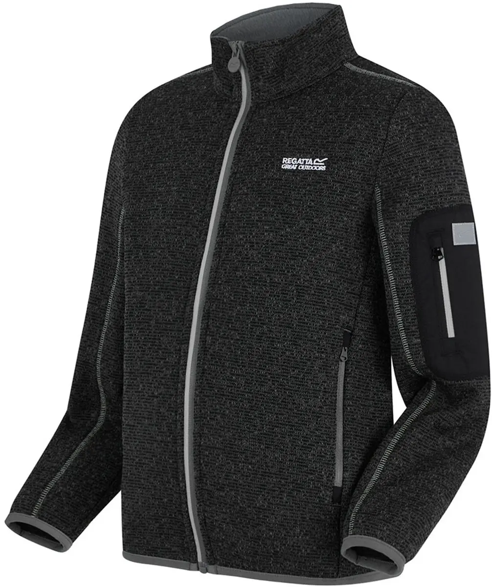 Regatta Newhill Kinder Fleece - Groen - afbeelding 4 van 6