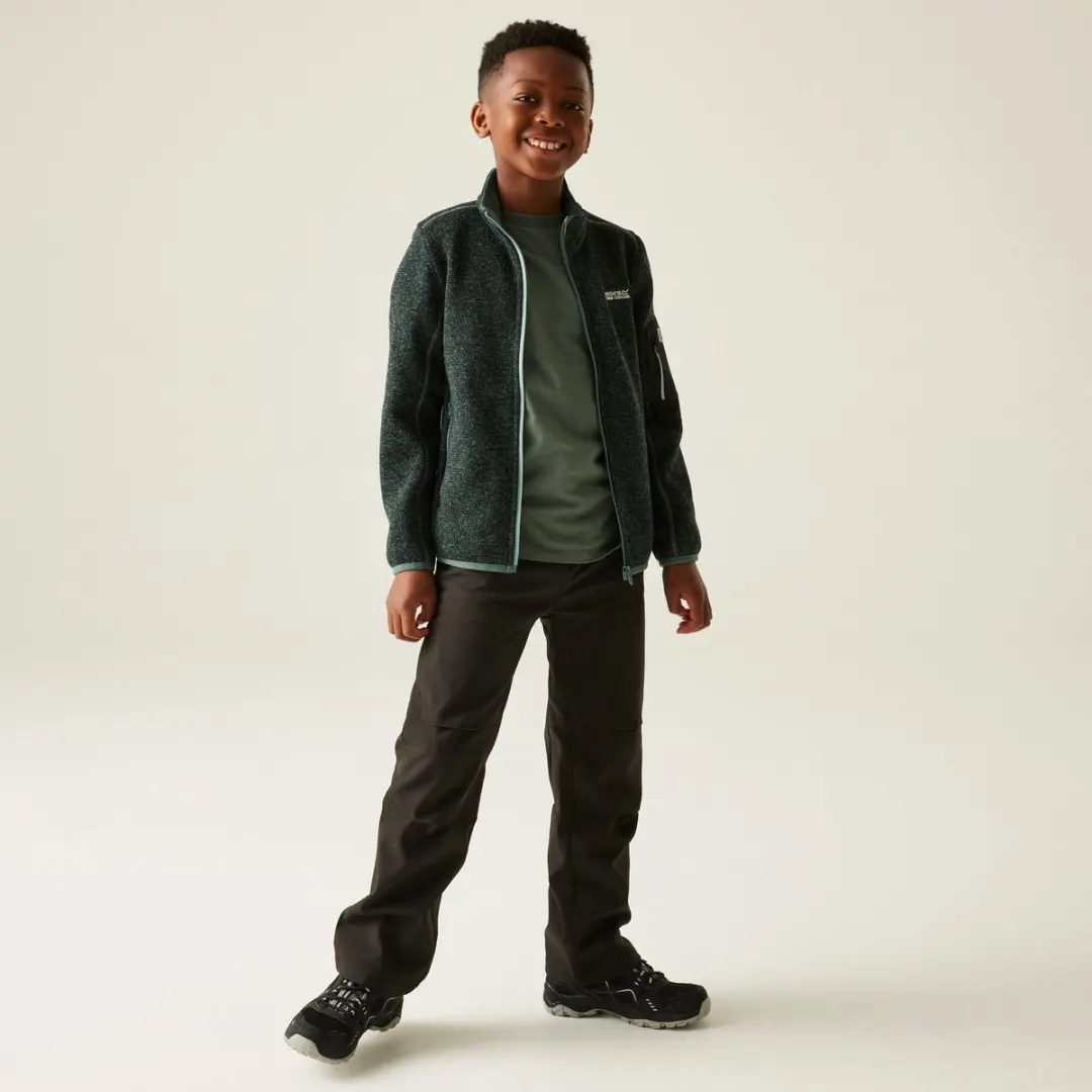Regatta Newhill Kinder Fleece - Groen - afbeelding 5 van 6