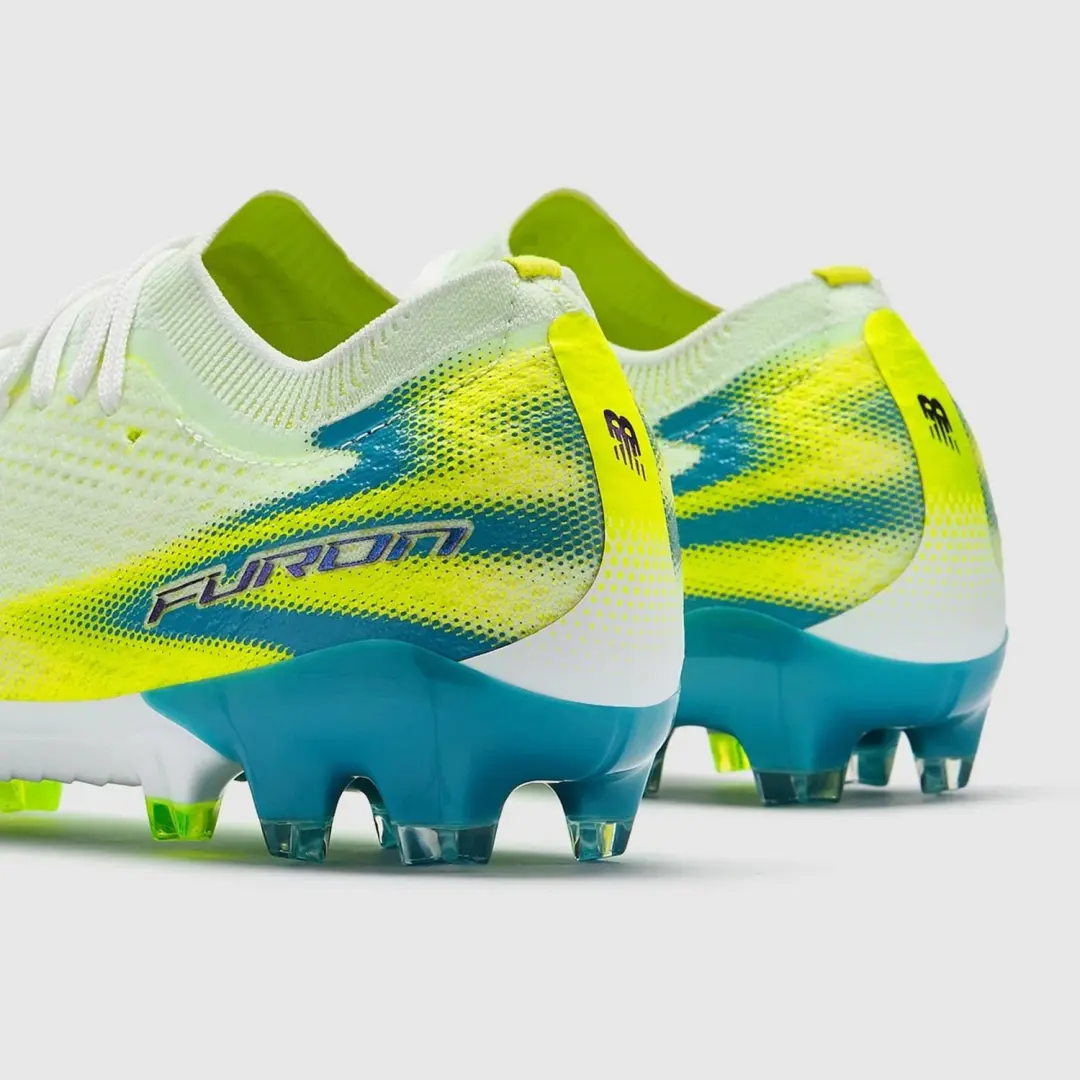 New Balance Furon Pro V9 FG Voetbalschoenen - Wit - afbeelding 2 van 6