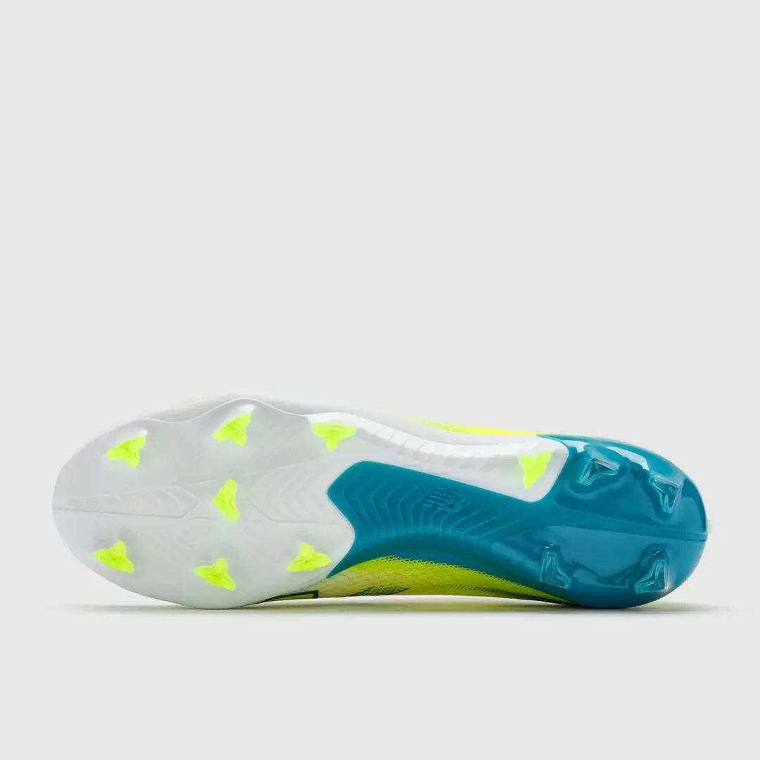 New Balance Furon Pro V9 FG Voetbalschoenen - Wit - afbeelding 4 van 6