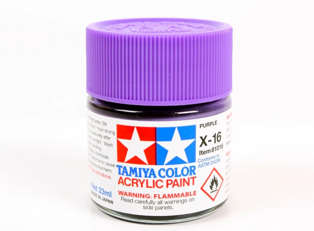 Tamiya X-16 Purple Violet Acrylverf 23ml