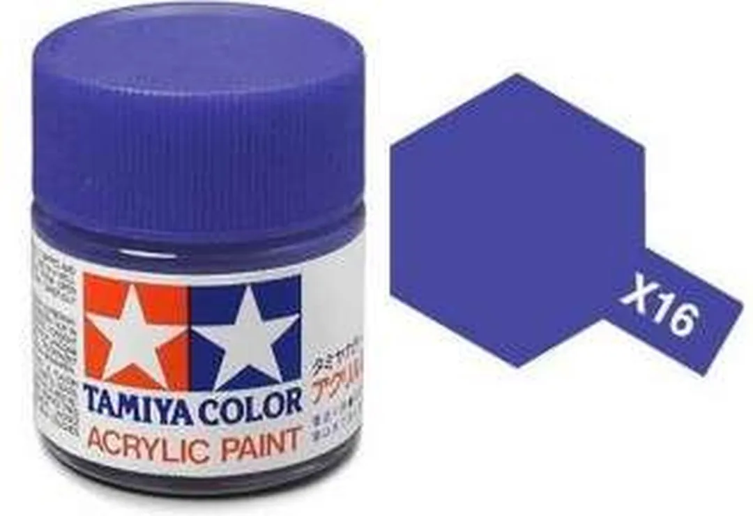 Tamiya X-16 Purple Violet Acrylverf 23ml