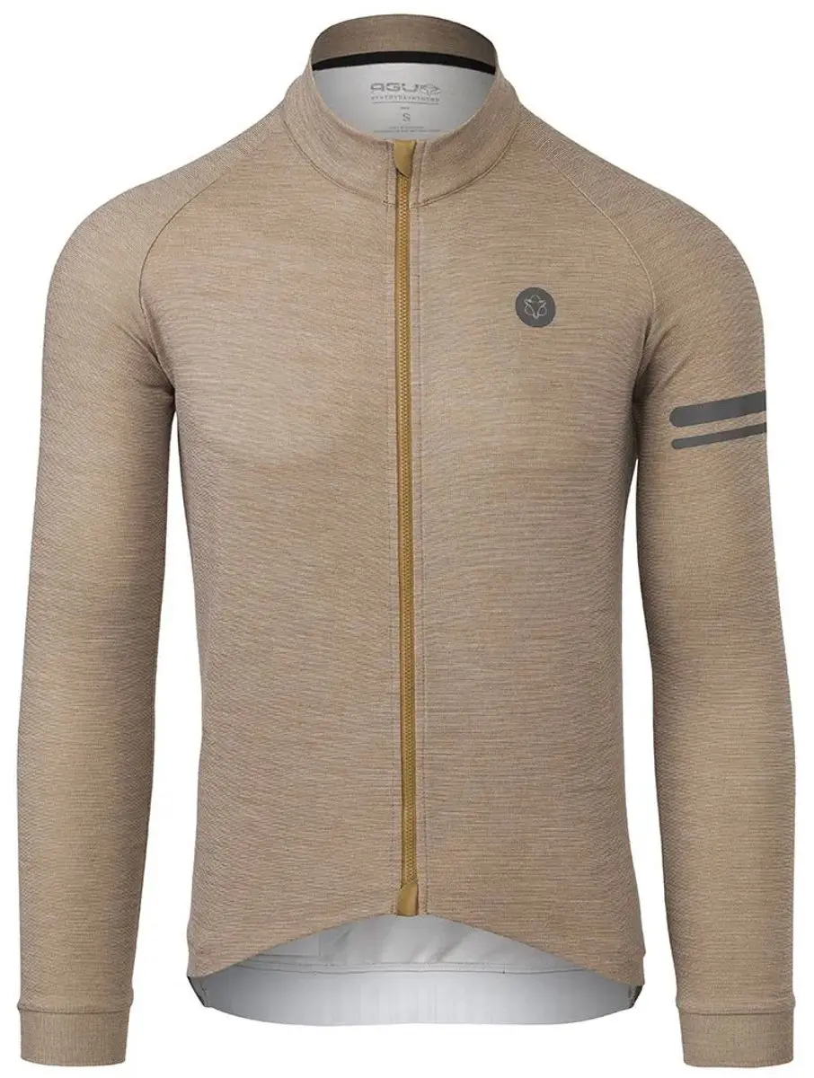 AGU Merino Fietsshirt Lange Mouwen Performance Heren - Armagnac - L