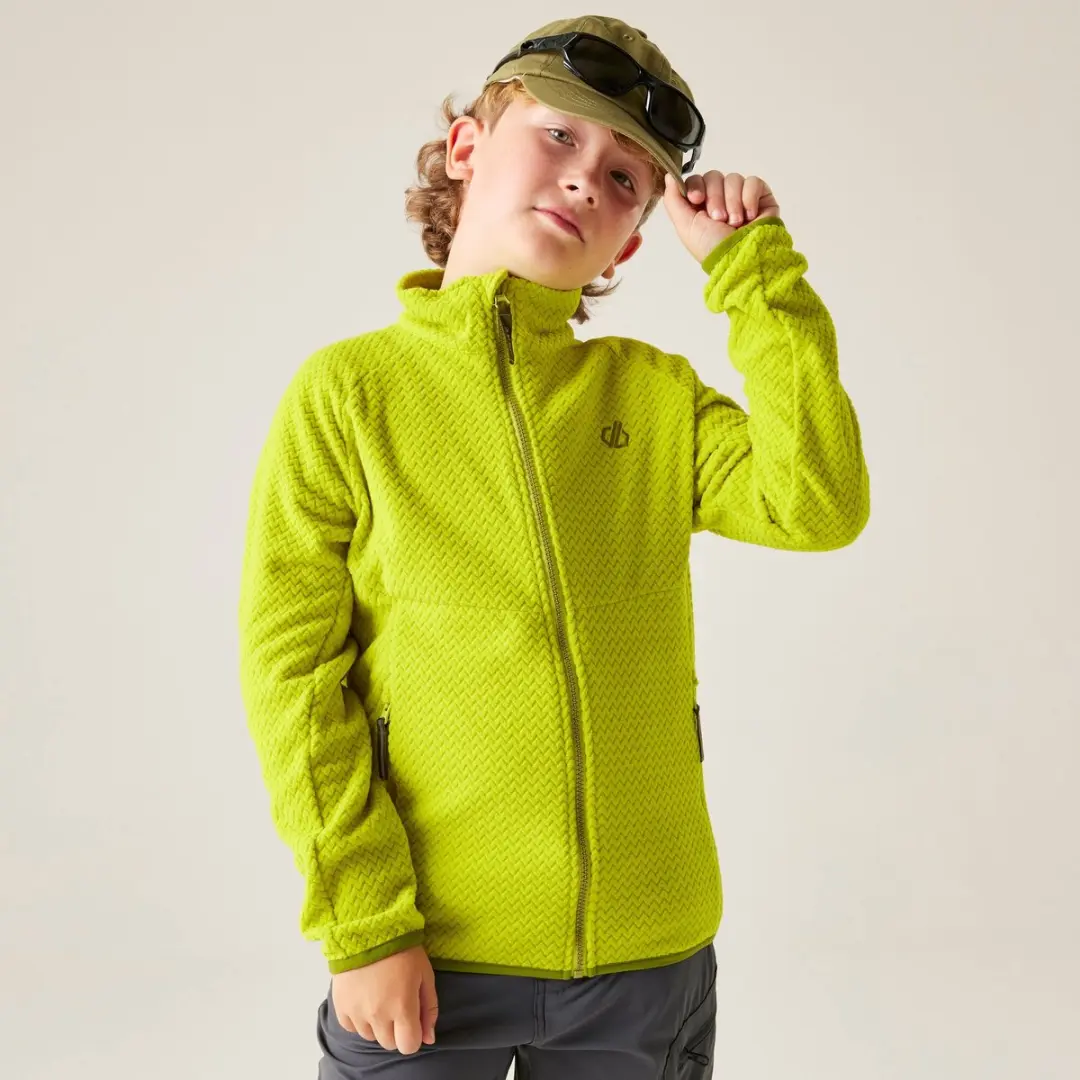 Dare 2B Switch Out Kinderfleece - Full Zip Midlayer - afbeelding 3 van 3