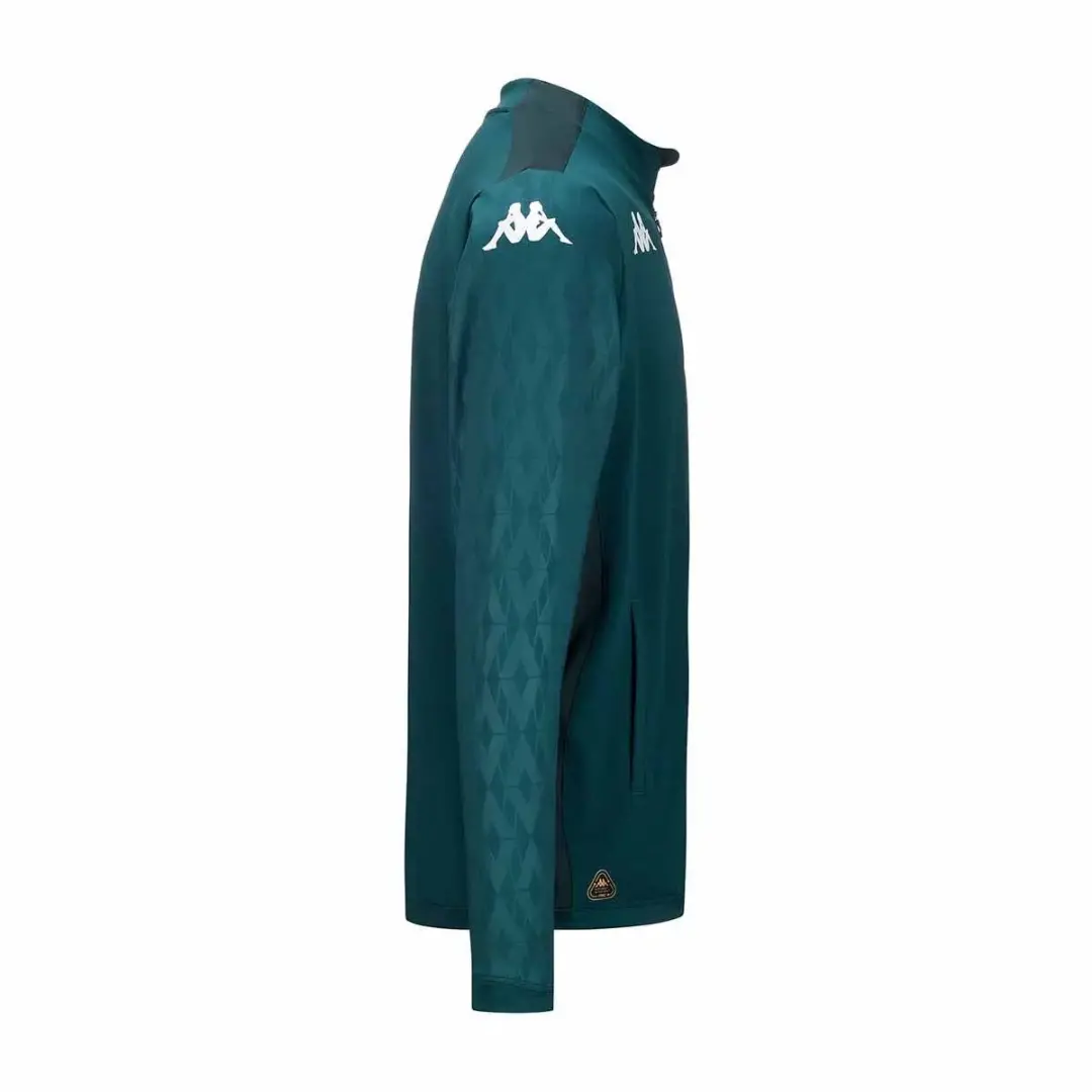 Kappa AS Monaco Arun Pro 8 Sweatshirt 2024/25 - Wit/Rood - afbeelding 4 van 4
