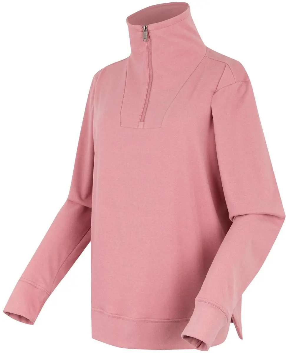 Regatta Demmi Half Rits Fleece Dames - Roze - afbeelding 4 van 6