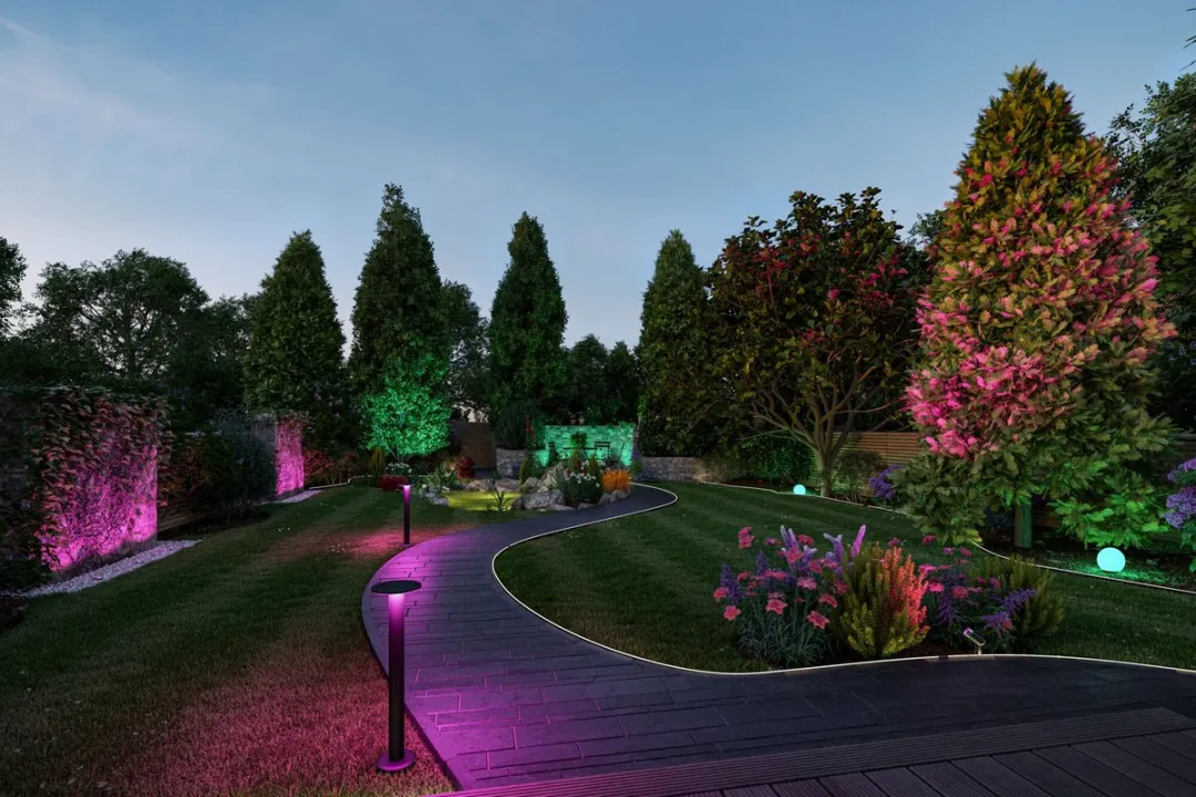 Paulmann Plug & Shine LED Bolderlamp Zigbee 3.0 RGBW+ 5.5W Antraciet - afbeelding 6 van 6