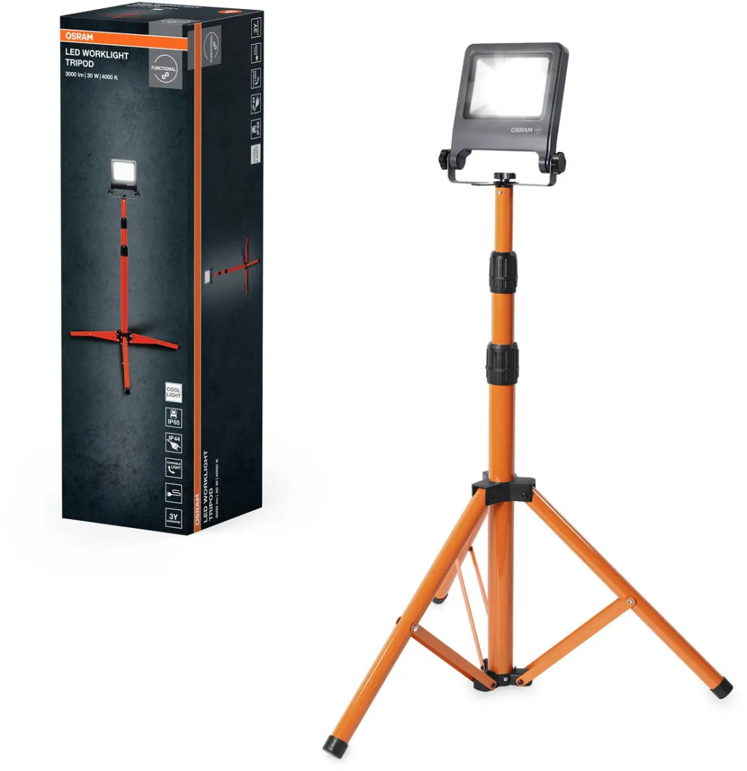 Osram LED Worklight Statief 30W 4000K - IP65