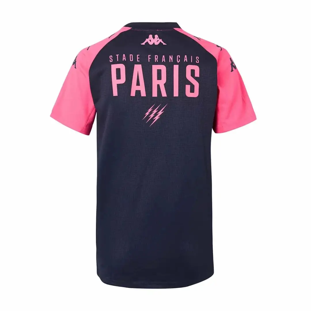 Kappa Stade Français Bemi Maillot - Navy/Pink - afbeelding 2 van 2