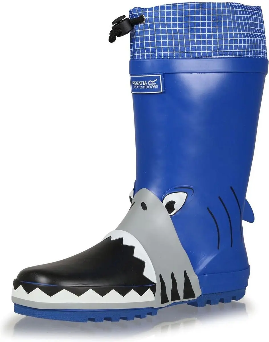 Regatta Mudplay Kinderregenlaarzen - Blauw - Maat 29 - afbeelding 6 van 6