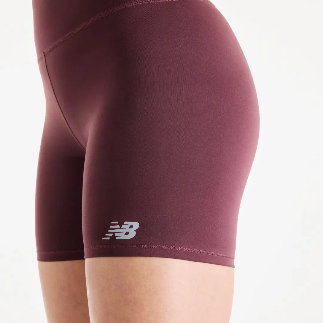 New Balance NB Harmony High Rise Short 6" Dames Sportbroek