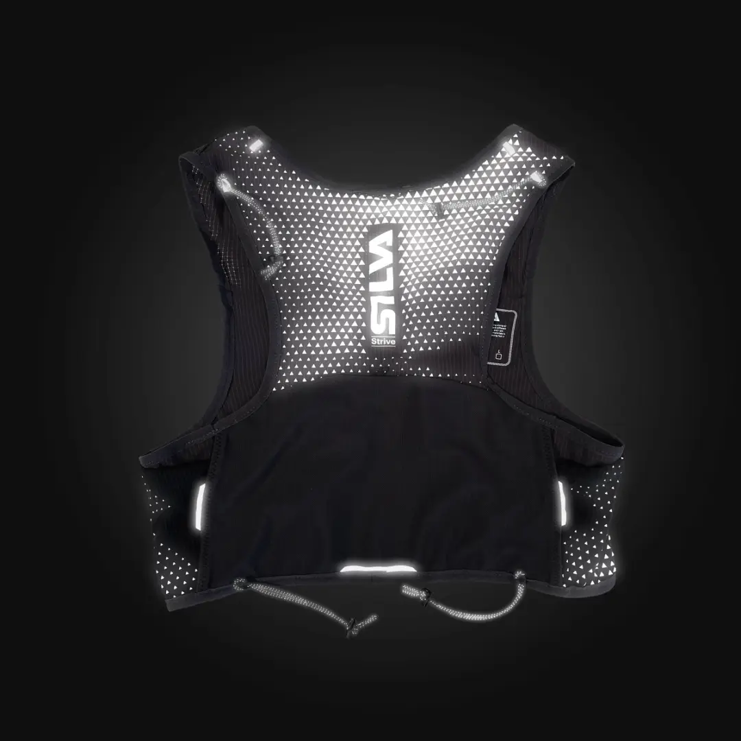 Silva Strive Fly Reflective Hydratatievest 3 Liter - Zwart - afbeelding 4 van 6