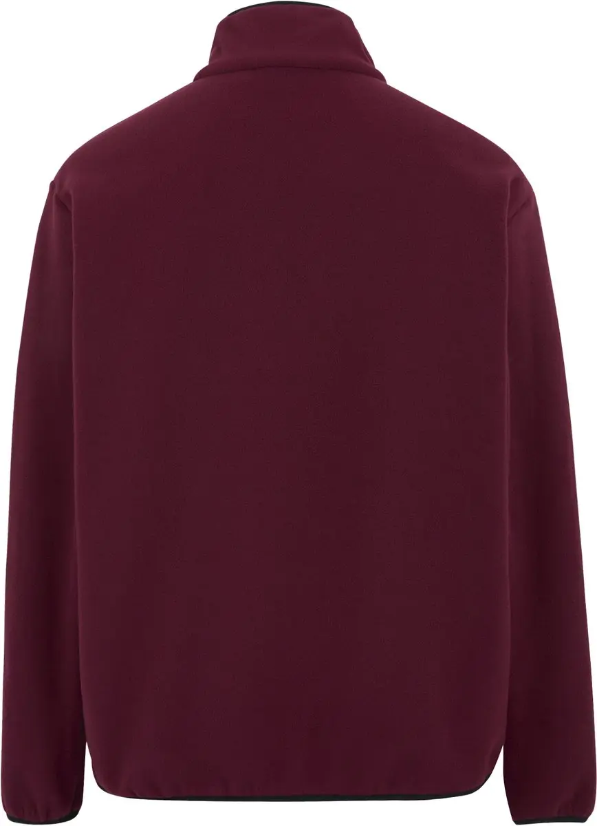 Regatta Frankie Heren Fleece Halve Rits - Rood - XXXL - afbeelding 2 van 6