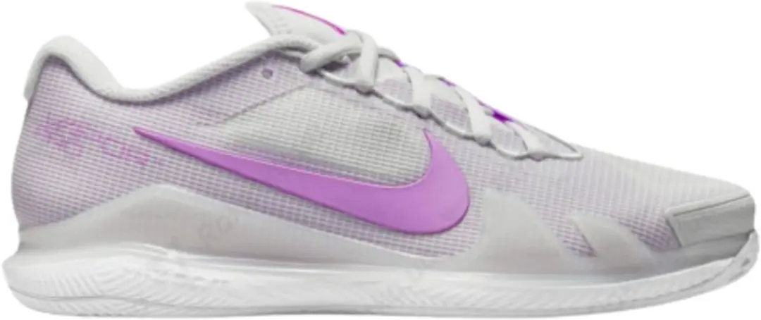 Nike Tennisschoen Padelschoen Air Zoom Vapor Pro Cly Dames Lichtgrijs