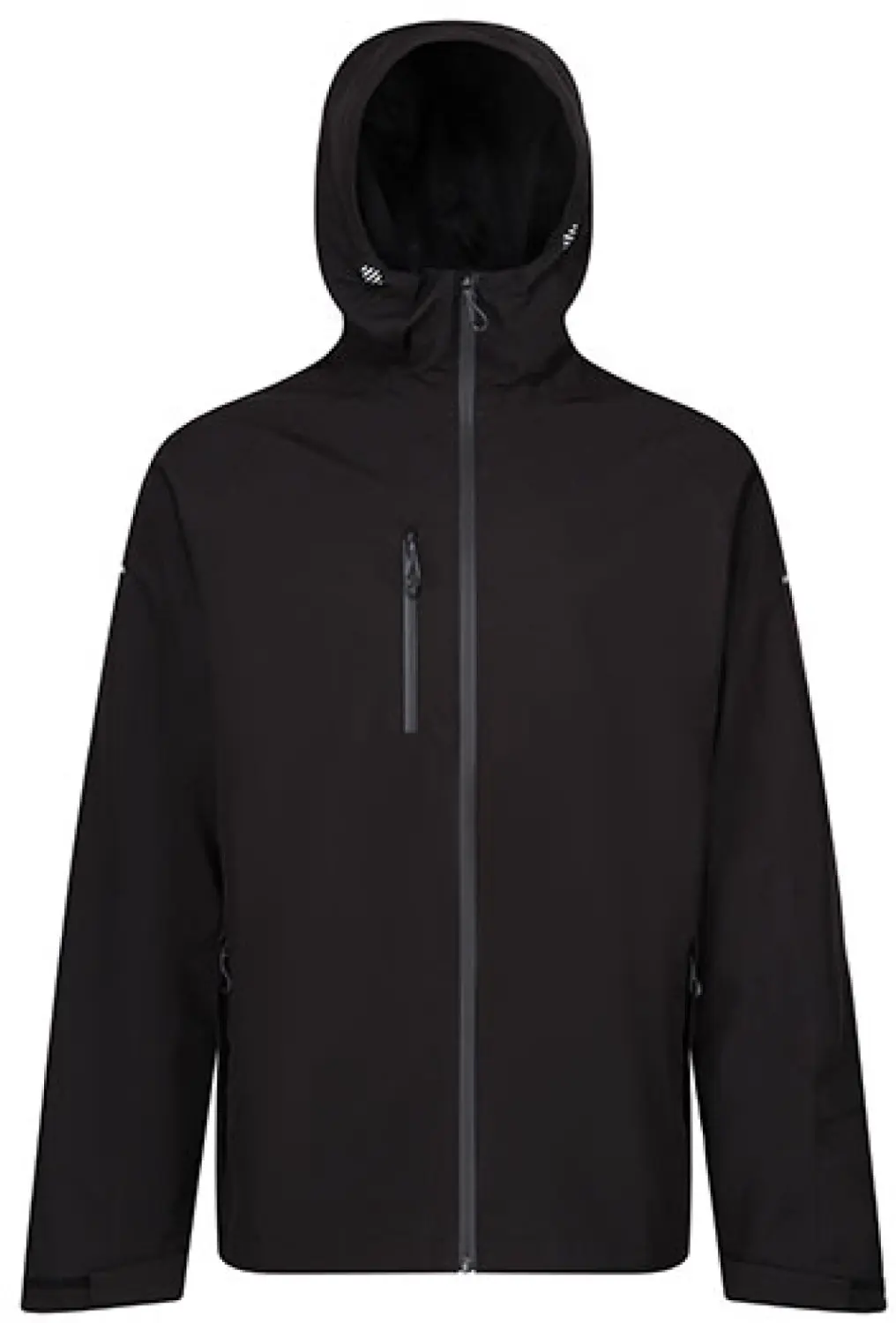 Regatta X-PRO Beacon Brite Light Waterproof Jacket RG5290 - Black/Black - L