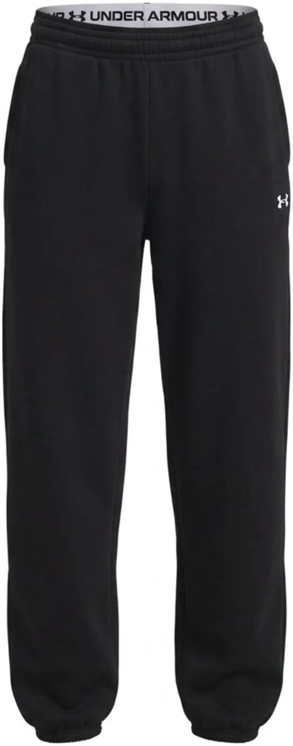 Under Armour Icon Fleece Gym Broek - Zwart - XL - afbeelding 5 van 6