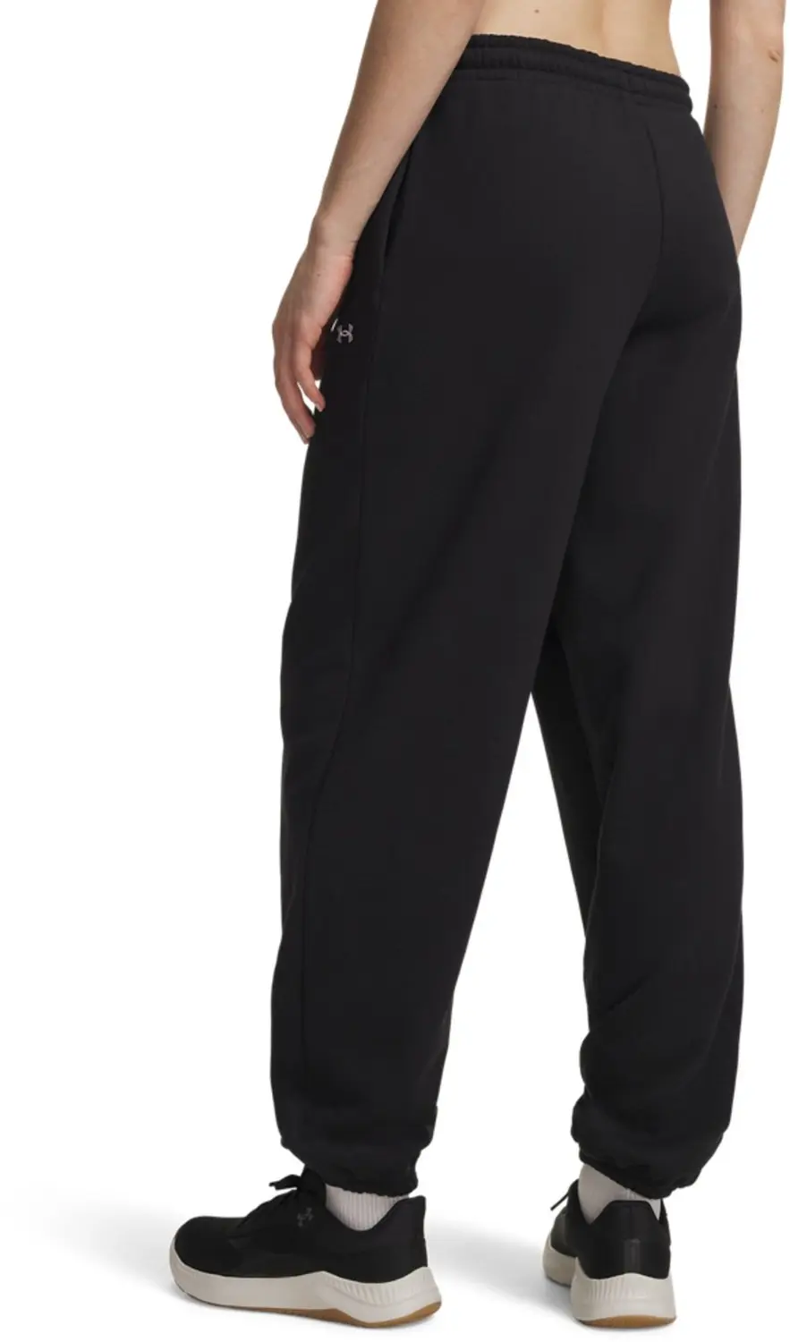 Under Armour Icon Fleece Gym Broek - Zwart - XL - afbeelding 3 van 6
