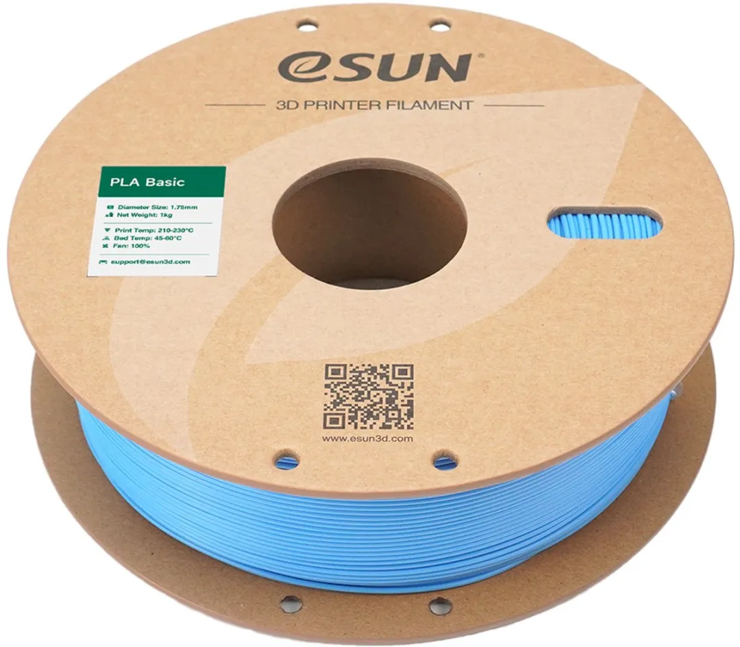 eSun PLA-Basic Lichtblauw / Light blue 1 kg - 1.75mm - 3D printer filament