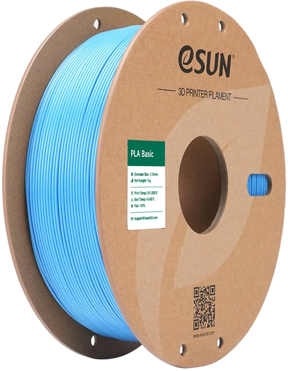 eSun PLA-Basic Lichtblauw / Light blue 1 kg - 1.75mm - 3D printer filament