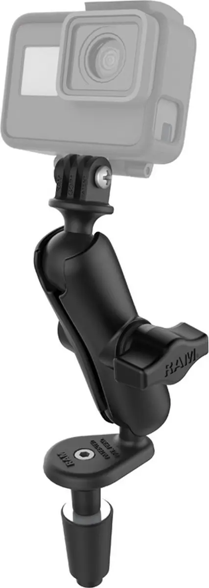 Motorfietsvork Stem Mount met Universele Actie Camera Adapter