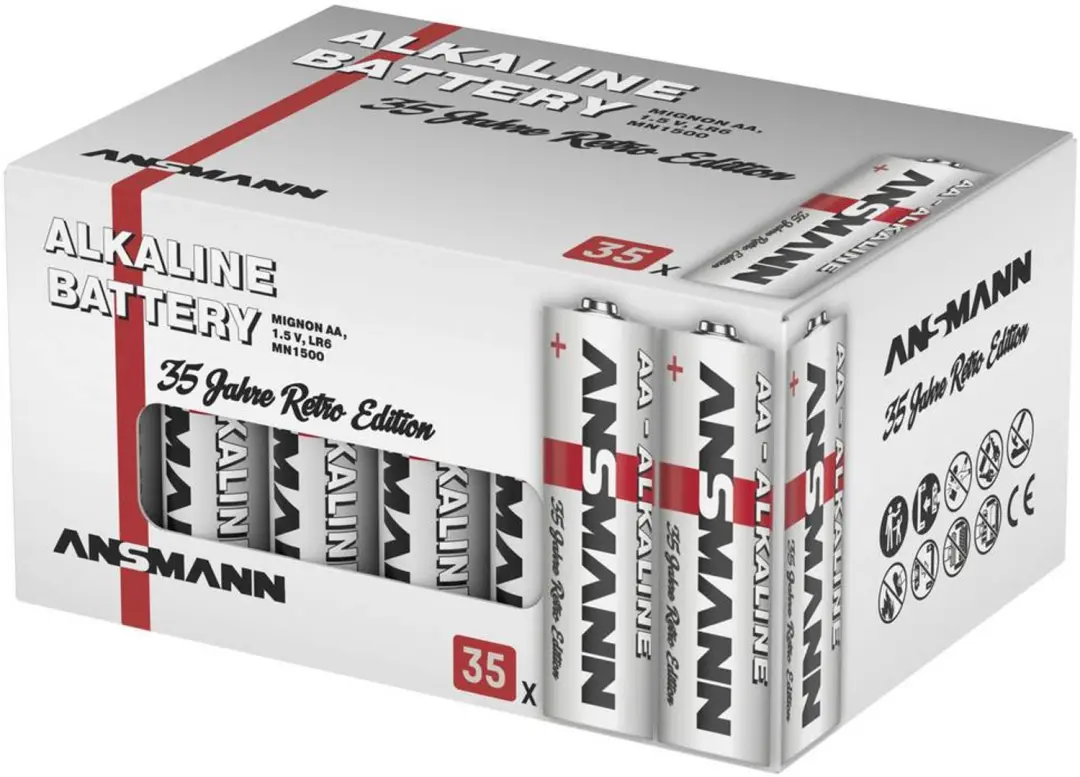 Ansmann AA Batterij 1,5V - 35 Stuks - afbeelding 2 van 3