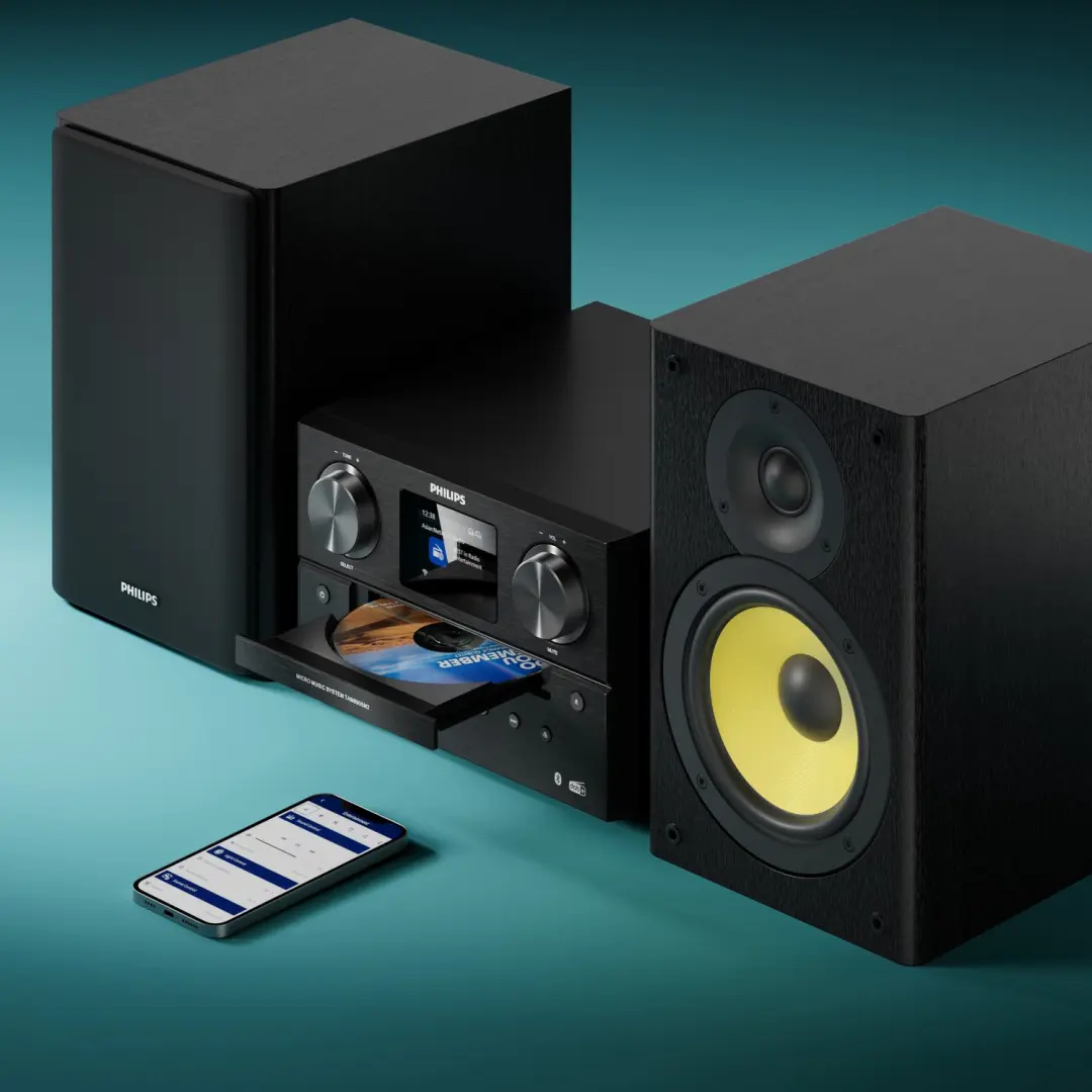 Philips TAM8905M2/10 Home Audio-Microsysteem 100W - Zwart - afbeelding 3 van 6