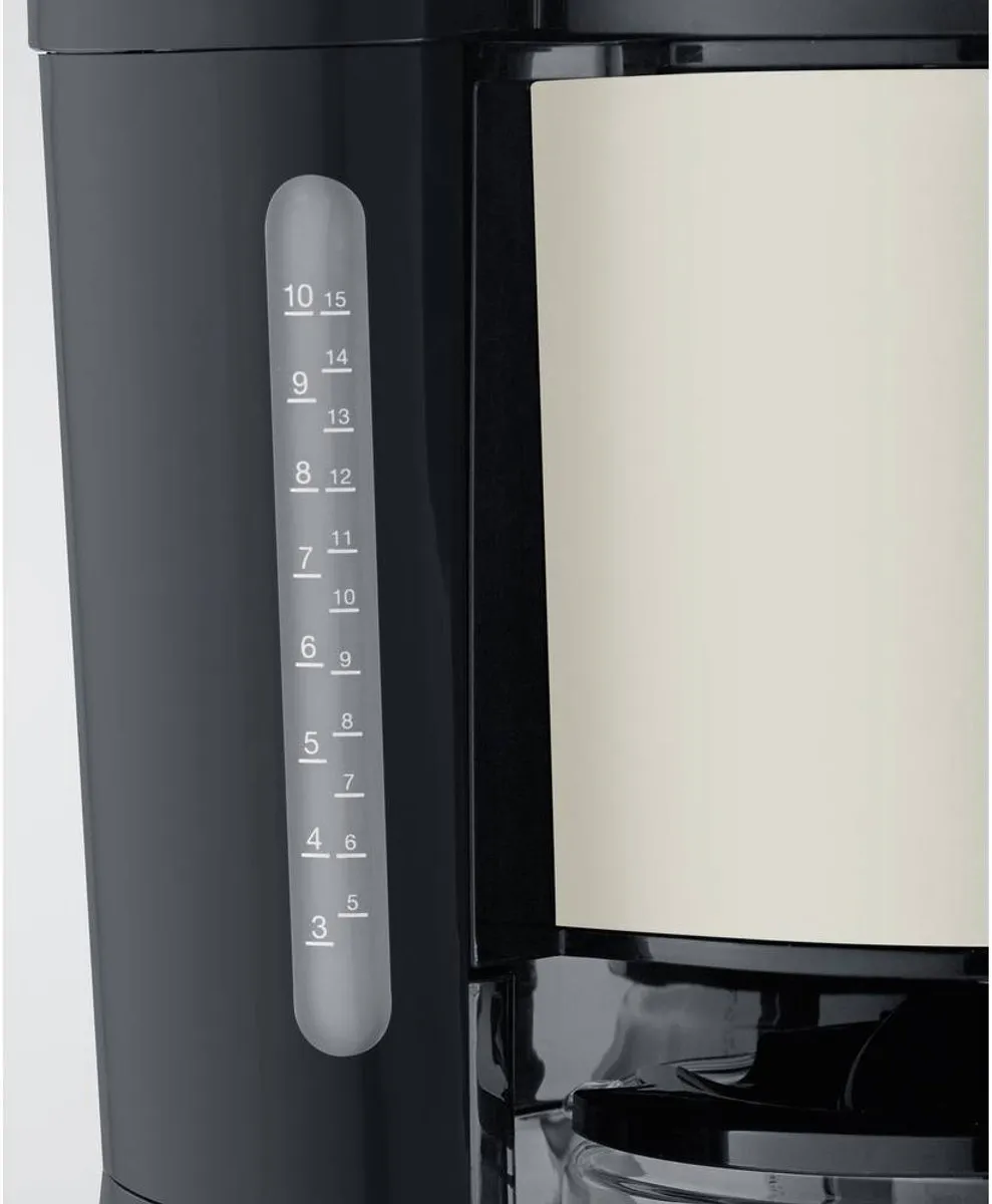 Severin KA 9575 Filterkoffiezetapparaat 1000W - 1.25L - Dusty Beige
