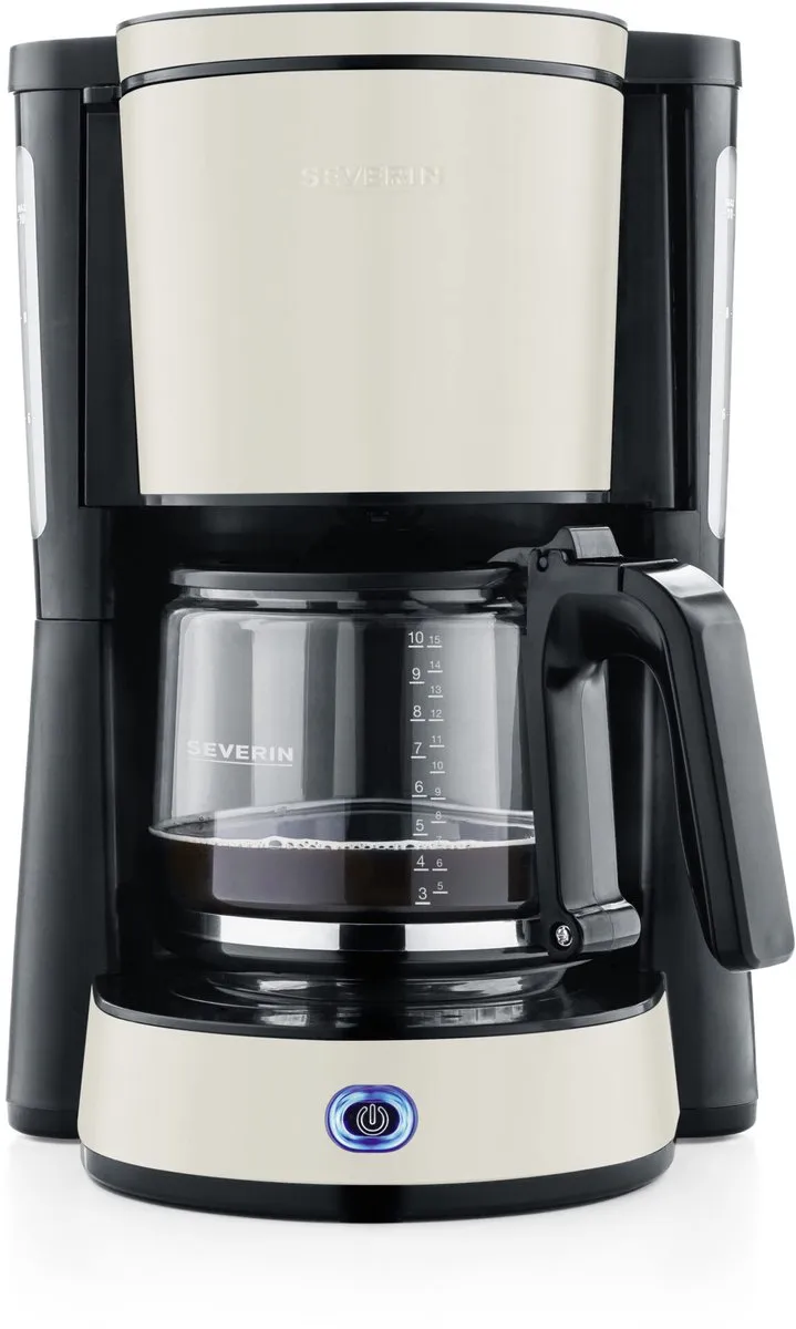 Severin KA 9575 Filterkoffiezetapparaat 1000W - 1.25L - Dusty Beige