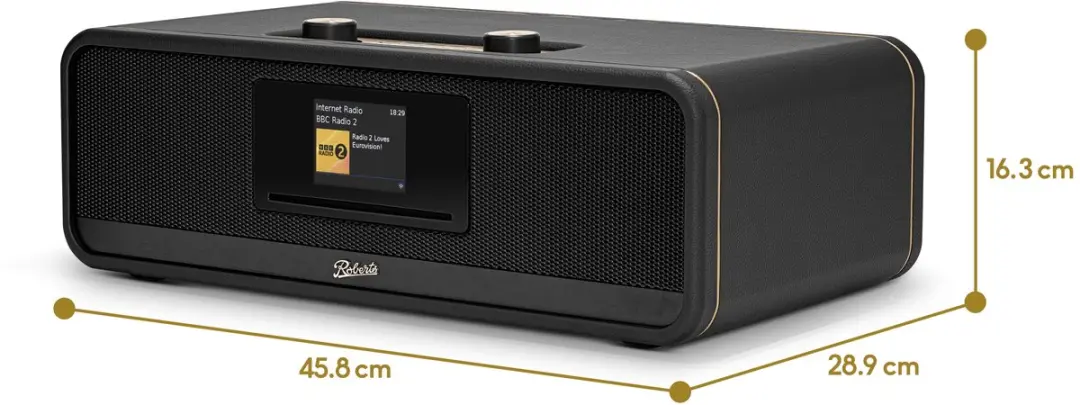 Roberts Revere 500 REVERE500BKE Streaming Systeem - Zwart - afbeelding 3 van 5