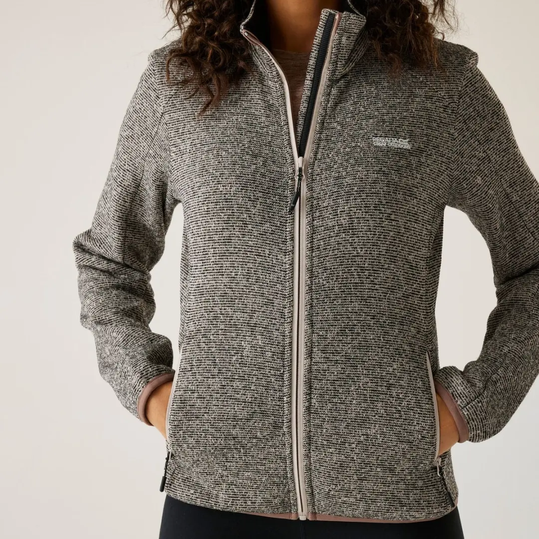 Regatta Newhill Dames Fleece Vest - Beige - 52 - afbeelding 4 van 6