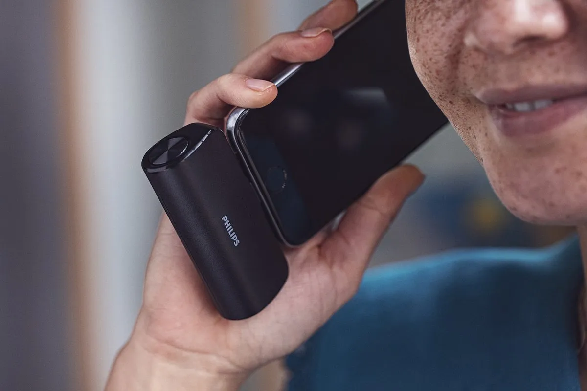 Philips Powerbank DLP2510C/03 - 2500mAh - USB-C - Zwart/Zilver
