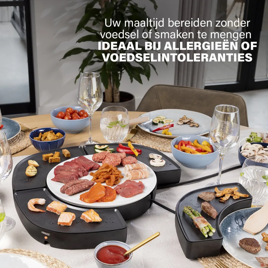 Princess Dinner4All Circle 103070 Gourmetstel - 4 Personen - 1000W