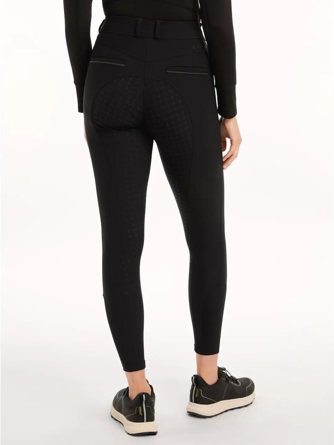 Lemieux Isabelle Full Grip Paardrijbroek - Zwart - afbeelding 5 van 5